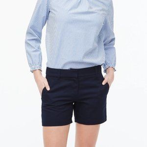JCrew 5" Classic Chino Shorts - Navy Blue - Size 6
